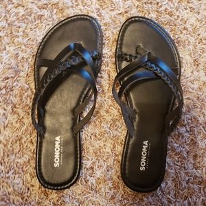 Black Sonoma Dress Sandals